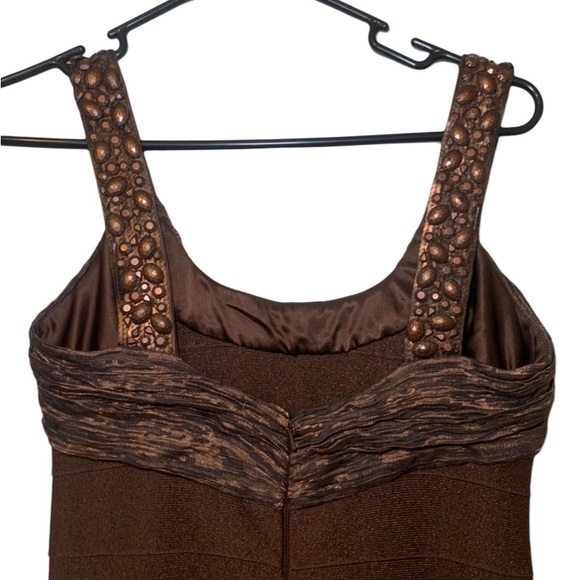 CARMEN MARC VALVO EVENING BODYCON DRESS - Picture 4 of 6